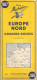 CARTE-ROUTIERE-MICHELIN-N°987-1955-ALLEMAGNE-BENELUX-AUTRICHE-GD-ROUTES-Imp Dechaux--Pt Coupures Aux PlisBE - Roadmaps