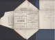 Exceptionnelle Enveloppe Lettre Publicitaire Affranchie Avec Timbres Cérès ( 6 Scans ) - 1871-1875 Ceres