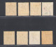 1890 Leeward Islands - Stanley Gibbons N. 1-8 - Serie Completa - MH* - Otros & Sin Clasificación