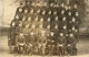 Militaires- Ref E116-carte Photo -groupe Militaires / Saintes En Relief /-legere Tache Au Verso - - Saintes