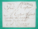MARQUE PLOERMEL MORBIHAN DEPART MALESTROIT POUR DINAN COTES DU NORD LN N°5 1786 LETTRE COVER FRANCE - 1701-1800: Précurseurs XVIII