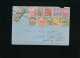 Timbres Sur Enveloppe Tunisie 1930 - Used Stamps