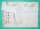 MARQUE 54 MUSILLAC MUZILLAC MORBIHAN POUR BORDEAUX GIRONDE 30x8 1810 LETTRE COVER FRANCE - 1801-1848: Vorläufer XIX