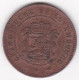 Luxembourg 5 Centimes 1860 A Paris, Ancre Main. Guillaume III. En Bronze KM# 22 - Luxembourg