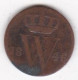 Pays Bas . 1/2 Cent 1846 Wilhelm II , En Cuivre , KM# 68 - 1840-1849: Willem II.