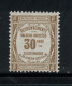 TAXE N°46, NEUF* MH, TYPE RECOUVREMENT,  FRANCE.1908/25 - 1859-1959 Gebraucht