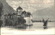 11863646 Chillon Dent Du Midi Segelboot Gruesse Saengerfahrt Freiburger Maennerg - Sonstige & Ohne Zuordnung