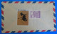 TIMBRES SUR LETTRE   -   CHINE - Lettres & Documents