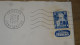 Enveloppe Avec Courrier, Tebessa - 1955, Timbre Bande Pub Pates Ferrero ............ ALG-3c - Covers & Documents