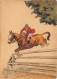 ILLUSTRATEUR - LERALLIC - EQUITATION - SAUT D'OBSTACLE - BARRE DAYEZ 1249 C - Andere & Zonder Classificatie