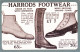 Nostalgia Postcard - Advert - Harrods Footwear, 1920 - VG - Zonder Classificatie