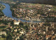 11856356 Schaffhausen SH Mit Munot Und Rhein Fliegeraufnahme Schaffhausen - Andere & Zonder Classificatie