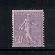 N°60 NEUF* MH, FRANCE.1924/32 - 1903-60 Säerin, Untergrund Schraffiert