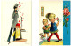 V.S. 14 SPAIN, BARCELONA, 2 ILLUSTRATIONS, CHILDREN, SIGNED JOAQUIN, TAMORO - Autres & Non Classés