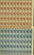 Madagascar 1944 - Colonie Française- Timbres Neufs. Yvert Nr.: 284/285. Feuille De 50. RARE EN FEUILLE ... (EB) AR-02720 - Unused Stamps