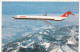 AVIATION. CPSM. AVION EN VOL. " McDONNELL-DOUGLAS DC 9-81 - NV FP " .COMPAGNIE SWISSAIR - 1946-....: Modern Tijdperk