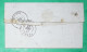 N°14 PC 1848 MALESTROIT MORBIHAN POUR VANNES 1855 LETTRE COVER FRANCE - 1849-1876: Klassik