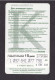 Russia, Phonecard ›5u Logo Santel K. Green,Col:RU-SAN-REF-0023 - Russia