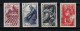 SERIE COMPLETE N°823/26  NEUF** MNH, FRANCE.1949 - Neufs