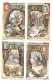 S 684, Liebig 6 Cards, Silhouetten (GERMAN) (ref B17) - Liebig