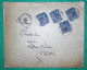 N°90 X4 SAGE CONVOYEUR LIGNE CLAMECY A CERCY POUR CHATEAU CHINON NIEVRE 1895 LETTRE COVER FRANCE - Bahnpost