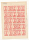 BELGIUM RED CROSS MERODE COB 127 GENUINE AUTHENTIQUE SHEET MNH LITTLE FAULTS ON THE GUM - 1914-1915 Red Cross