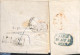 Switzerland 1854 Folding Letter From Menziken To Aarau, Postal History - Covers & Documents