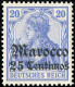 Deutsche Auslandspost Marokko, 1906, 37c, Postfrisch - Turquie (bureaux)