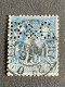 FRANCE B N° 90 Sage B&C 74 Indice 5 Perforé Perforés Perfins Perfin Superbe !! - Other & Unclassified