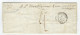 Lettre De Toulouse Pour Montesquiou (Gers) Arrivée Par Erreur à Montesquieu (Haute Garonne) - 1849-1876: Klassieke Periode