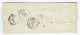 Lettre De Toulouse Pour Montesquiou (Gers) Arrivée Par Erreur à Montesquieu (Haute Garonne) - 1849-1876: Klassieke Periode