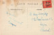 ASPREMONT (Alpes-Maritimes) - Apremont - Café-Restaurant De La Poste, Gaspard Roux - Voyagé 1919 (2 Scans) - Andere & Zonder Classificatie