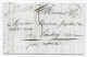 COTE D'OR Lettre Avec Texte De 1830 Marque Postale 20 / CHATILLON S SEINE + Décime Rural  Rare Association - 1801-1848: Précurseurs XIX