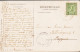 1907. Two Kings. 5 Aur Green. Perf. 12 3/4, Wm. Crown. Postcard (Magnus Einarsson Söngstjori O... (Michel 51) - JF546089 - Lettres & Documents