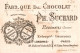 CHROMO FABRIQUE DE CHOCOLAT PH. SUCHARD A NEUCHATEL SUISSE DANS LES COLONIES CADEAUX DE BOITES SUCHARD - Suchard