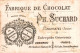 CHROMO FABRIQUE DE CHOCOLAT PH. SUCHARD A NEUCHATEL SUISSE LA POUPEE GOUTE LE CACAO SUCHARD - Suchard