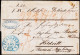 1847. Blue FRANKFURT 19.NOV 1847. NOV Inverted Parcel With Kirschen Delicatessen. - JF124250 - Vorphilatelie