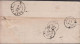 1869. DEUTSCHLAND Interesting Readressed Cover With 6 Postmarks Including MANNHEIM 12 JAN + 14 JAN + Rever... - JF436614 - Prephilately