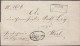 1855. DEUTSCHLAND. Fine Cover Cancelled HAMM 11/7 + The Unusual OVAL CANCEL Binge. Reverse Seal From GERIC... - JF436626 - Prephilately