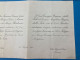 PRINCIPE TOMMASO CORSINI E CONSORTE PARTECIPAZIONE AL MATRIMONIO DEL FIGLIO 1901 - Altri & Non Classificati