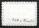 Briefje Met Meilleurs Voeux Kaart Met Verso Sluitzegel Nr 53 En Facteurstempel Gericht Aan Pianiste Violiste In MOUSTIER - 1893-1907 Armoiries