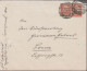 1920. OBERSCHLESIEN. Pair 10 PF On Cover Cancelled KÖNIGSHÜTTE  27.2.20 (OBERSCHL.)  (Michel 4) - JF432634 - Occupation 1914-18