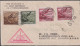 1930. LUFTSCHIFF GRAF ZEPPELIN RUSSLANDSFAHRT 1930. 3X 1 Fr. + 25 + 45 Rp. TRIESENBERG (LIECHTENSTEIN) -5.... - JF306084 - Covers & Documents