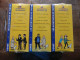 Lot 3 Coffrets De 3 Video-cassettes VHS Secam Tintin Neuves Sous Blister 18 Titres Hergé CITEL Ellipse Programme - Autres & Non Classés