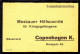 1917. Kriegsgefangenensendung. Moskauer Hilfscomité Für Kriegsgefangene. Copenhagen K Bredgade 42. - JF103884 - Red Cross