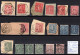 France Lot De 17 Timbres Type Semeuse Oblitérés Cachets Hexagonaux - 2 Scans - Oblitérés