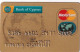 GREECE - Bank Of Cyprus Gold MasterCard, 02/05, Used - Cartes De Crédit (expiration Min. 10 Ans)
