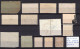 France Lot De 16 Timbres Oblitérés Cachets Hexagonaux - Scan Recto / Verso - Used Stamps