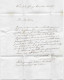 COTE D'OR Lettre Avec Texte De 1853 Marque Postale Cursive 20 / LAMARGELLE Taxe 25  Indice 16 - 1801-1848: Precursors XIX