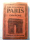 PARIS PLAN MONUMENTAL ET ENVIRONS - CIRCA 1930 - 60cm X 58cm - METRO & MONUMENTS METROPOLITAIN - Monographie - Paris